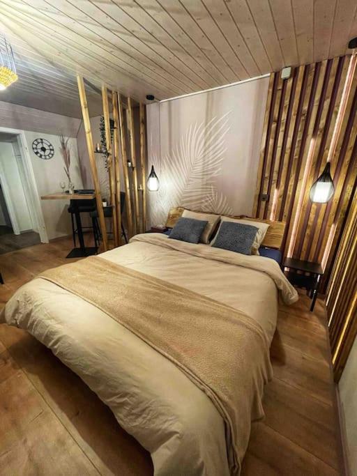 L'Echo Des Bois - Studio Cocooning Avec Sauna L'Abergement Zewnętrze zdjęcie