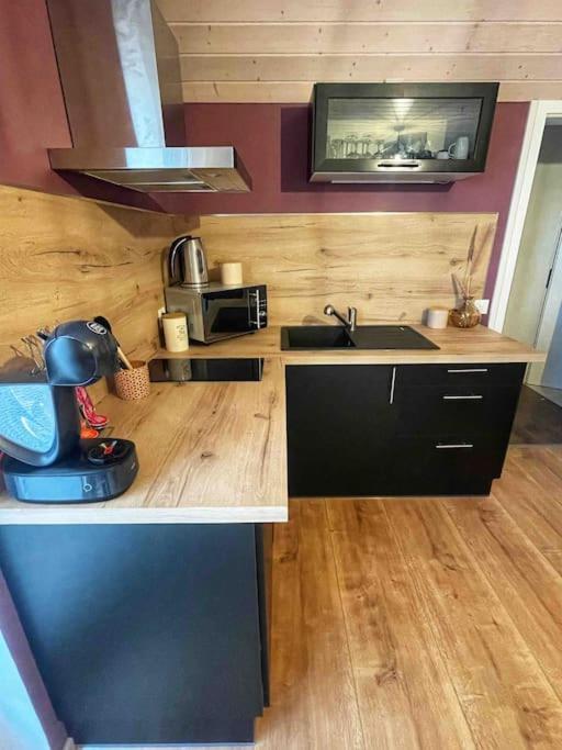 L'Echo Des Bois - Studio Cocooning Avec Sauna L'Abergement Zewnętrze zdjęcie